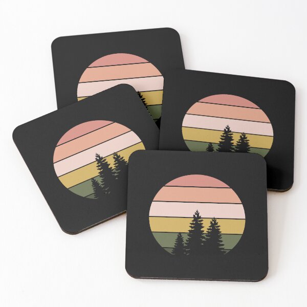 Item preview, Retro Alpine Sunset designed and sold by colormepixels.