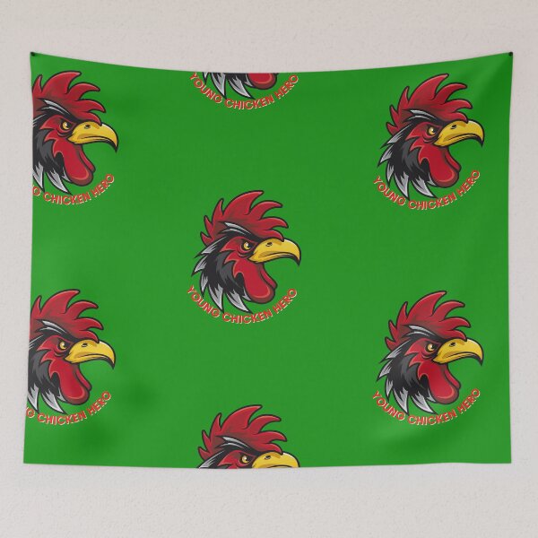 Item preview, Young chicken hero, love chicken designed and sold by pookamon14.