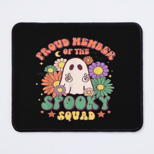 Item preview, Retro-Proud-Member-Of-The-Spooky-Squad-Groovy-Boo-Halloween designed and sold by Whada65tw.