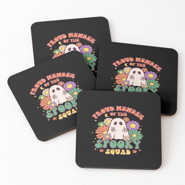 Item preview, Retro-Proud-Member-Of-The-Spooky-Squad-Groovy-Boo-Halloween designed and sold by Whada65tw.