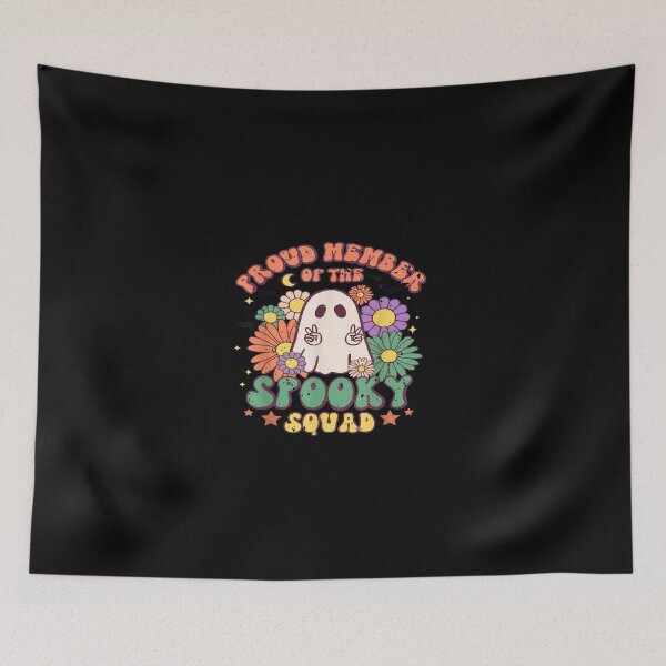 Item preview, Retro-Proud-Member-Of-The-Spooky-Squad-Groovy-Boo-Halloween designed and sold by Whada65tw.