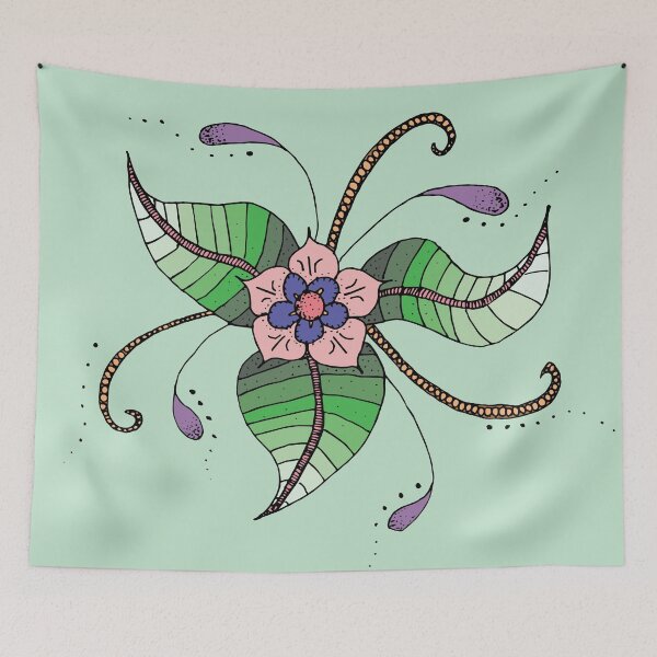 Item preview, Mehendi Flower designed and sold by Mind Drip.