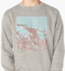 Vintage Map of San Juan Puerto Rico (1969) Pullover