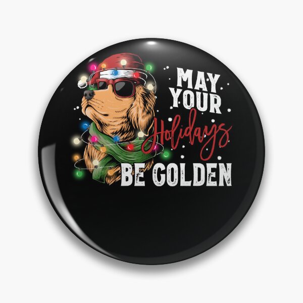 Artikelvorschau, Mögen Ihre Feiertage goldene Weihnachten sein Golden Retriever entworfen und verkauft von Darly-Walker.