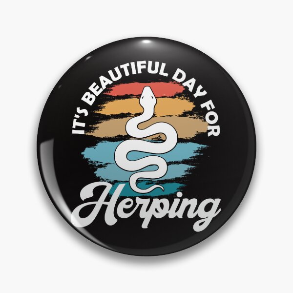 Item preview, It's Beautiful Day for Herping - Vintage Herpetology  designed and sold by Digital Story Time.