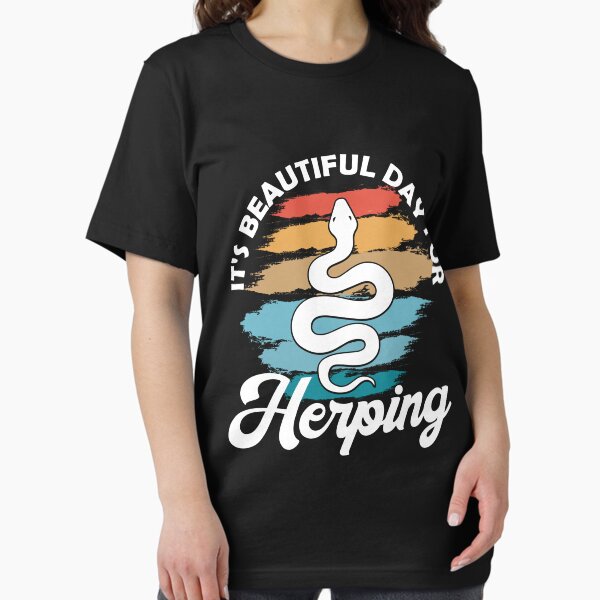 Item preview, It's Beautiful Day for Herping - Vintage Herpetology  designed and sold by Digital Story Time.