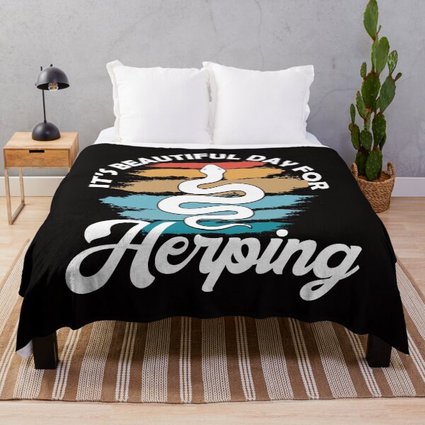 Item preview, It's Beautiful Day for Herping - Vintage Herpetology  designed and sold by Digital Story Time.