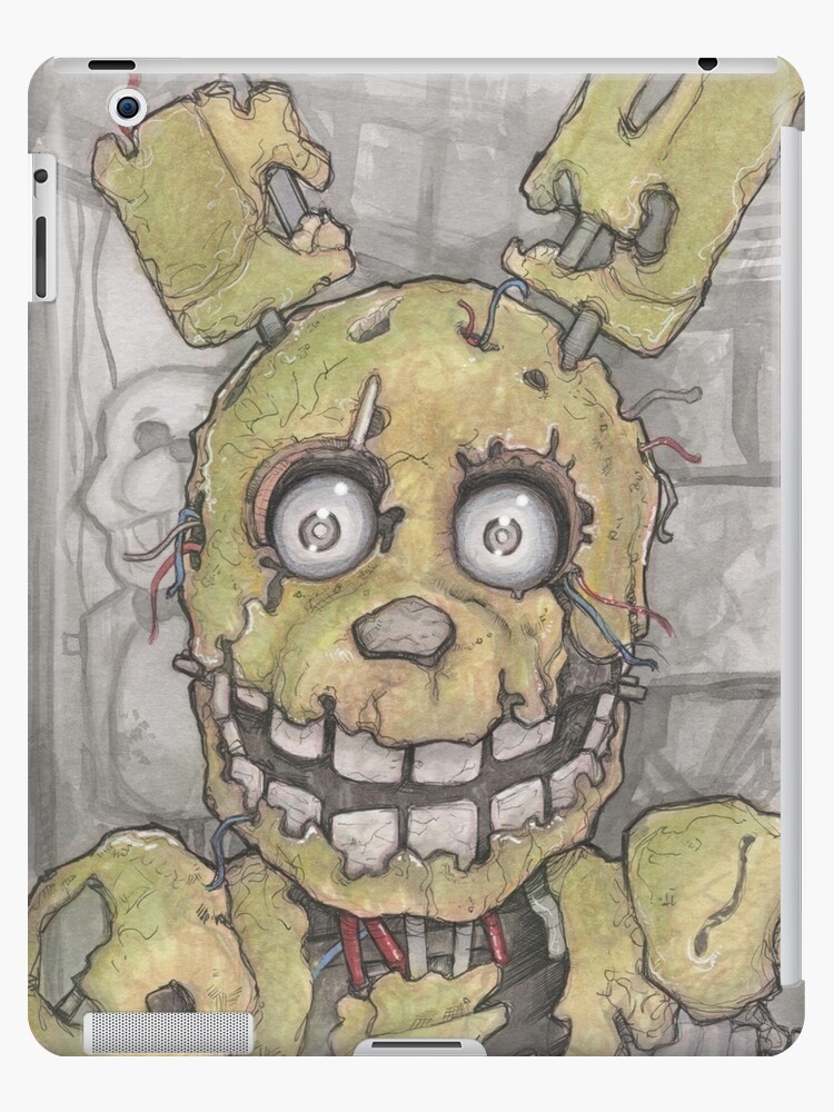 Spring Trap Five Nights at Freddy's Chris Oz Fulton iPad Case