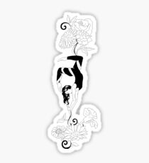 Aerial Silks Design Sticker