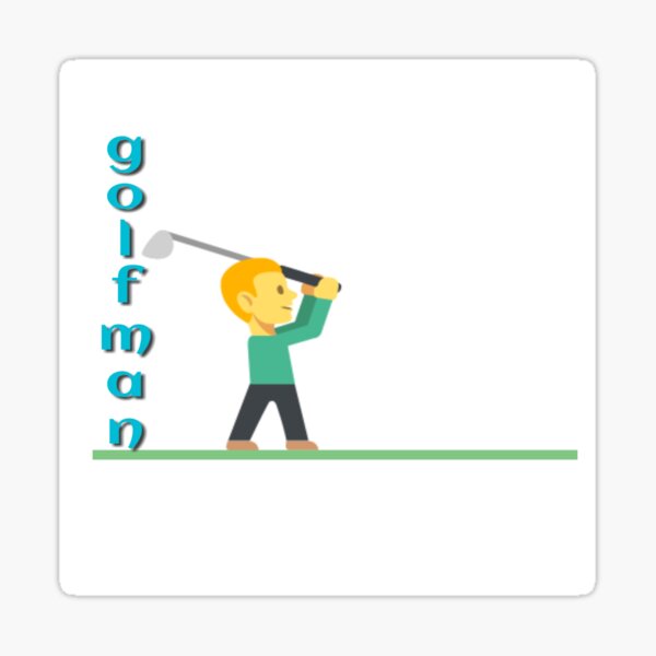 Aperçu de l'œuvre Conceptions de joueur ou d'homme de golf créée et vendue par MyArt5.