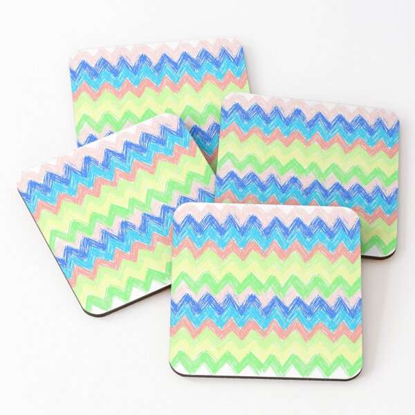 Item preview, Pastel Sketch Zig Zag Chevron designed and sold by MyArt23.