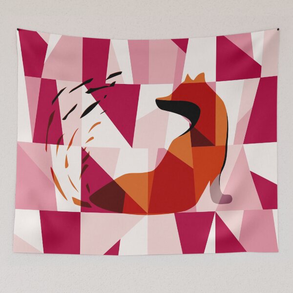 Item preview, Fox Geometric Pattern designed and sold by oursunnycdays.