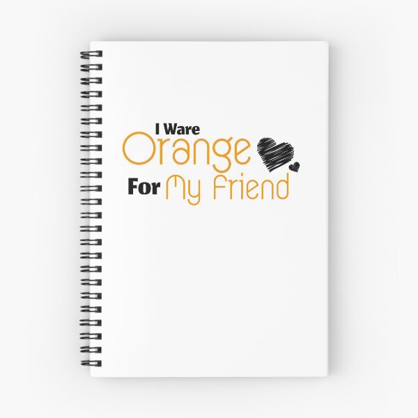 Item preview, I Wear Orange for My Friend Ribbon Awareness designed and sold by miracletee.