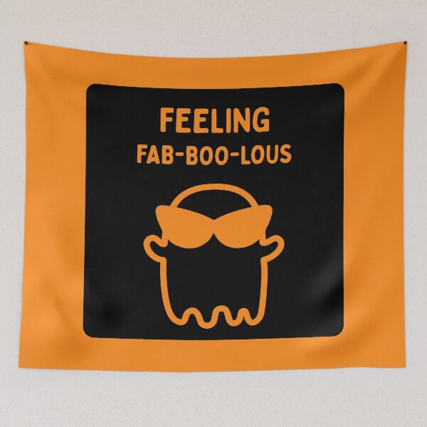 Item preview, Feeling Fab-BOO-Lous (Halloween/Fall) - Black Knock Out designed and sold by SabbaticalSteve.