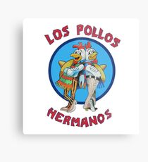 Los Pollos Hermanos Design Metal Print