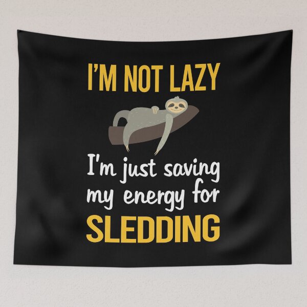 Item preview, Saving Energy Sledding Sledging Sleighing designed and sold by Dividestore.