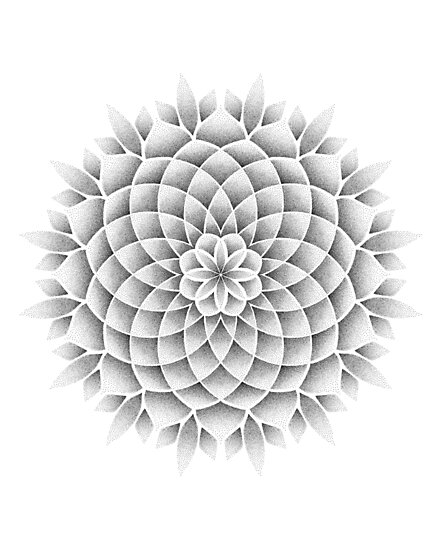 "Dotwork Mandala" Poster von typelab | Redbubble