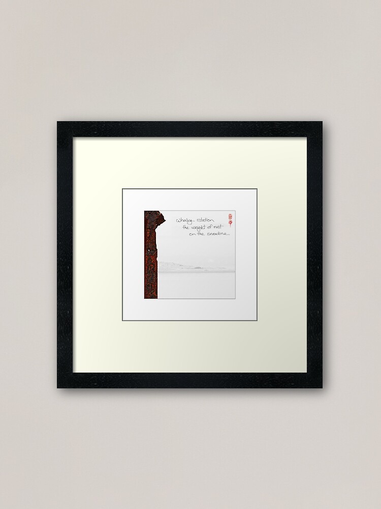 Alternate view of Whaling Station Framed Art Print