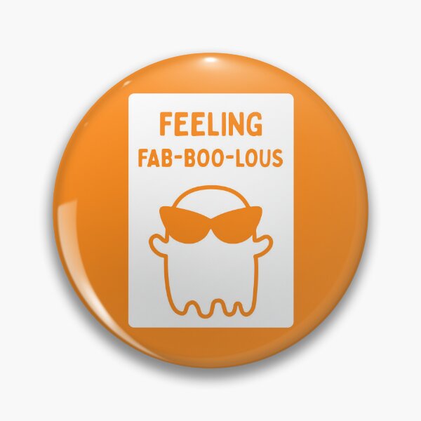 Item preview, Feeling Fab-BOO-Lous (Halloween/Fall) - White Knock Out designed and sold by SabbaticalSteve.