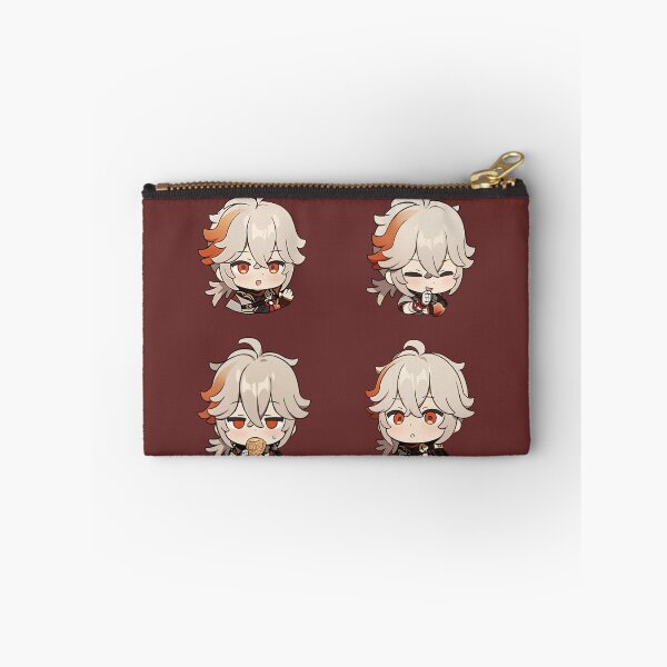 Item preview, Kazuha Genshin Impact Chibi Stickers Set designed and sold by JeniBoyleg.