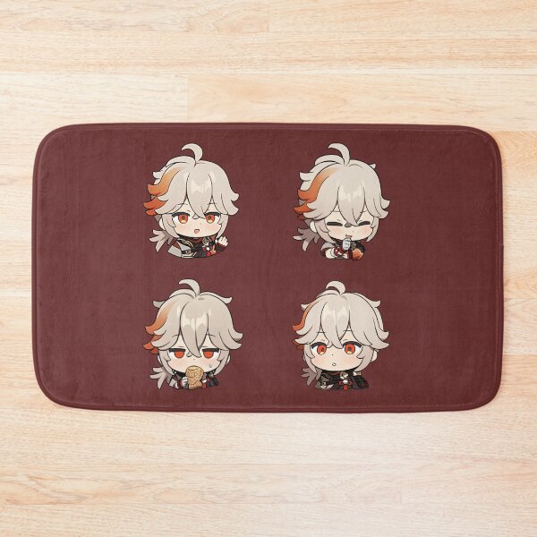 Artikelvorschau, Kazuha Genshin Impact Chibi-Aufkleber-Set entworfen und verkauft von JeniBoyleg.