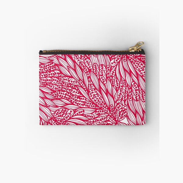 Item preview, Pnk and white doodle floral pattern designed and sold by Patternalized.