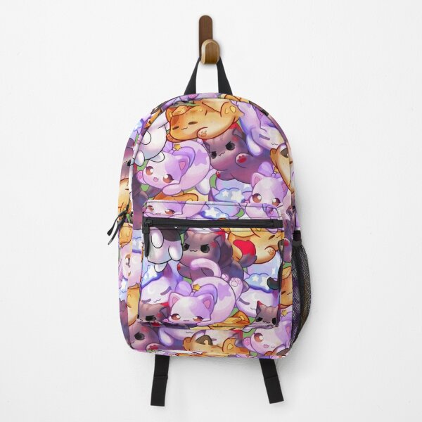 Meemeow Aphmau School Bags Mee Cat Travel Bags Notebook Shoulder Backpacks