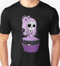 Camiseta unisex Cupcakes morbosos pastel goth