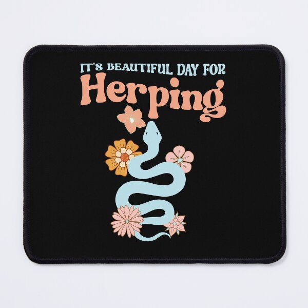 Item preview, It's Beautiful Day for Herping Groovy Herpetology  designed and sold by Digital Story Time.