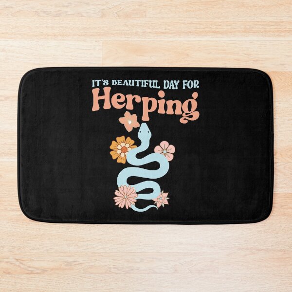Item preview, It's Beautiful Day for Herping Groovy Herpetology  designed and sold by Digital Story Time.