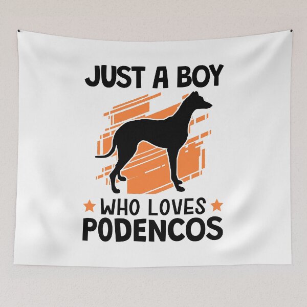 Item preview, Boy of Podenco loves Spain hunting dog designed and sold by madgrfx.