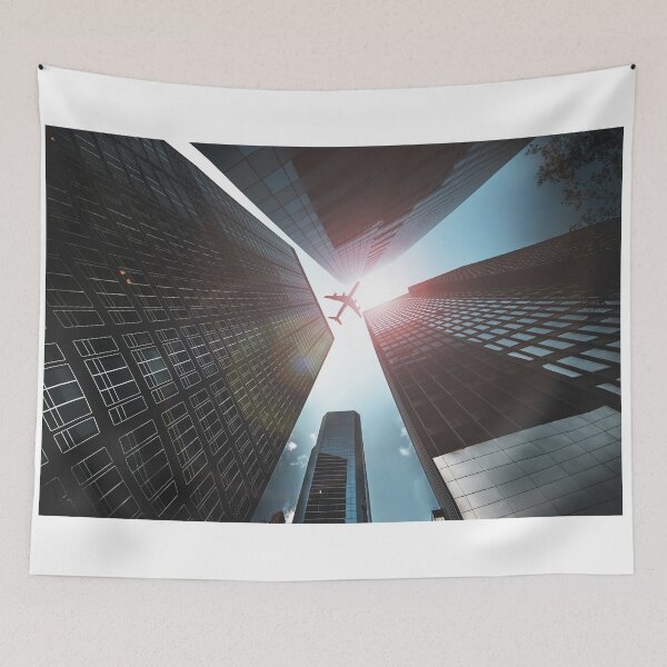 Item preview, airplane in new york city designed and sold by franckreporter.