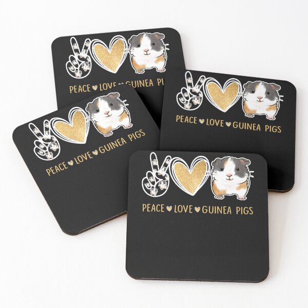 Item preview, Peace Love Guinea Pigs designed and sold by Darly-Walker.