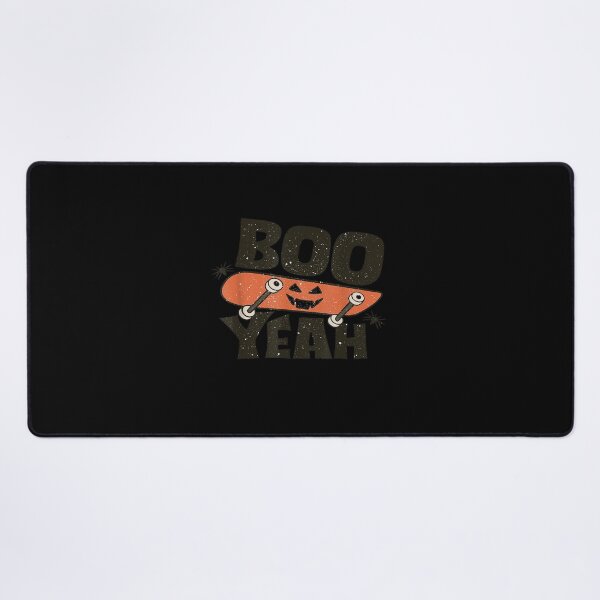 Item preview, Retro-Halloween-Groovy-Boo-Yeah-Spooky-Skateboard-Pumpkin designed and sold by Nothi65tw.