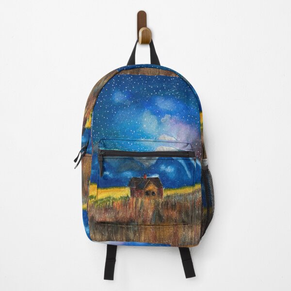 Item preview, Mountain sky on nighttime oil pastels color designed and sold by Puifai2489.