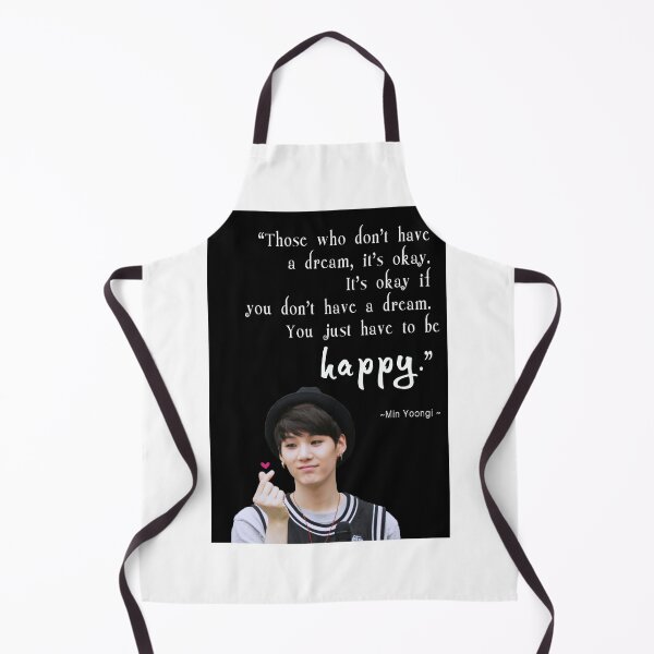 Item preview, BTS Suga Quote Be Happy designed and sold by Lexipinkwood.