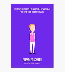 Minimalist Summer Smith Photographic Print