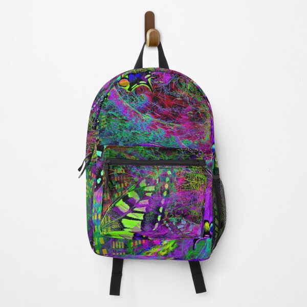 Item preview, Luminous Butter Flight (butterfly, butterflies, psychedelic) designed and sold by Discordant Dreams Art.