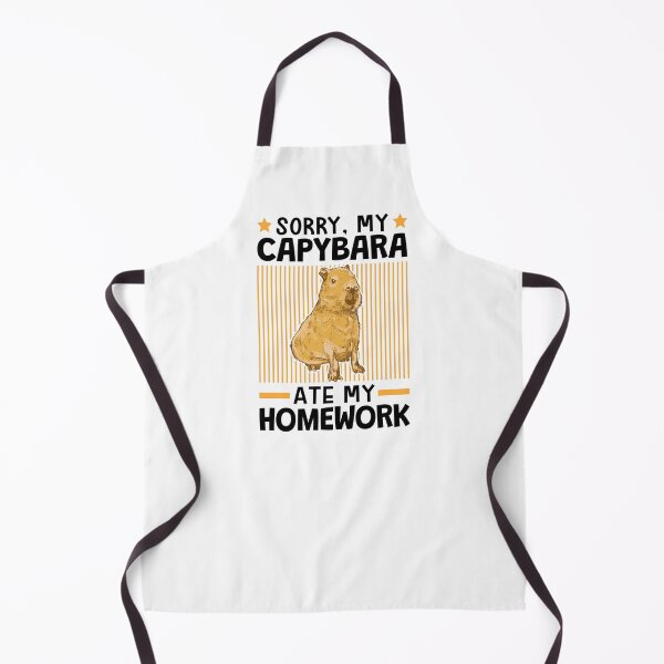 Item preview, Capybara ate my homework designed and sold by madgrfx.