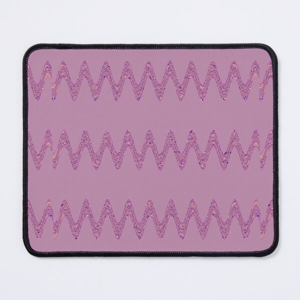Item preview, Abstract Wavy Lines Pattern Boho Vibes on a Lilac Background designed and sold by Beachy.