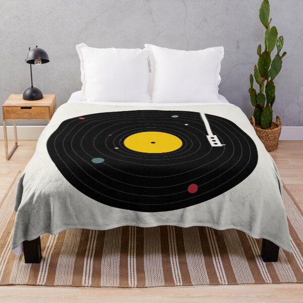 Music Everywhere Throw Blanket