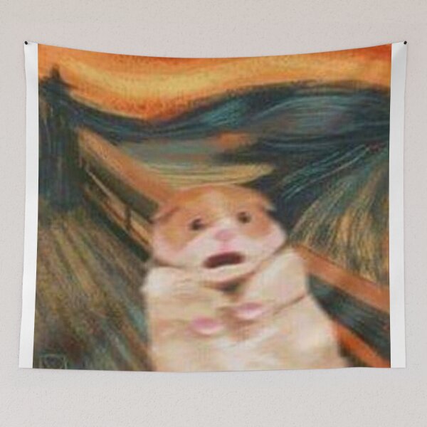 Item preview, screaming hamster poster designed and sold by darcycampbells.