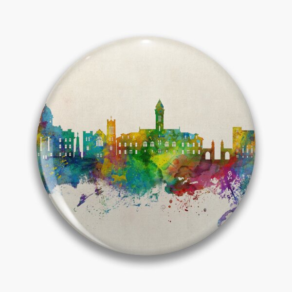 Artikelvorschau, Bloomington Indiana Skyline entworfen und verkauft von ArtPrints.