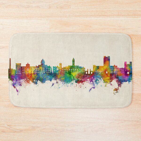 Item preview, Bloomington Indiana Skyline designed and sold by ArtPrints.