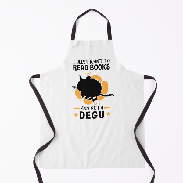 Item preview, Reading books and petting degus rodent designed and sold by madgrfx.