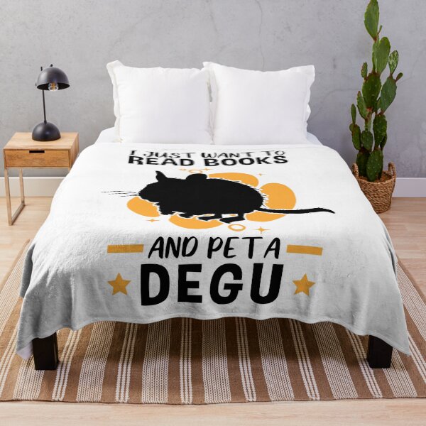 Item preview, Reading books and petting degus rodent designed and sold by madgrfx.
