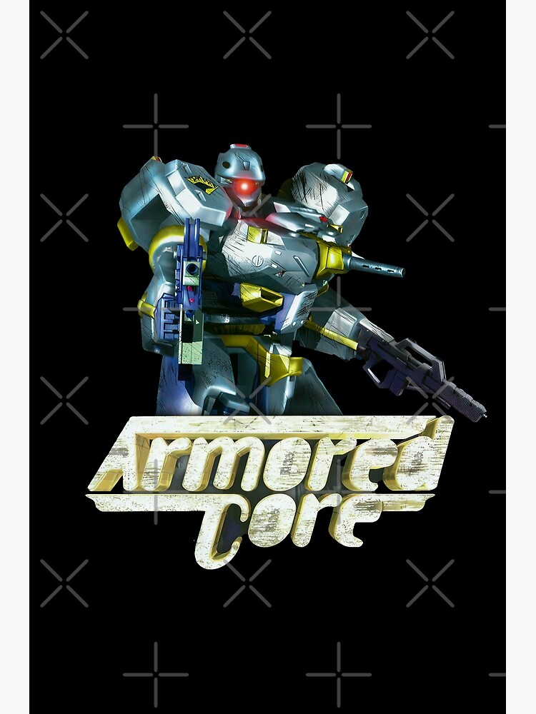 Armored Core 4 - Ps3 - Cover Ver. 2 Poster for Sale by Mecha-Art