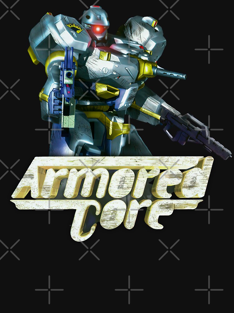 Armored Core 1 - Ps1 - Cover  Classic T-Shirt for Sale by Mecha-Art