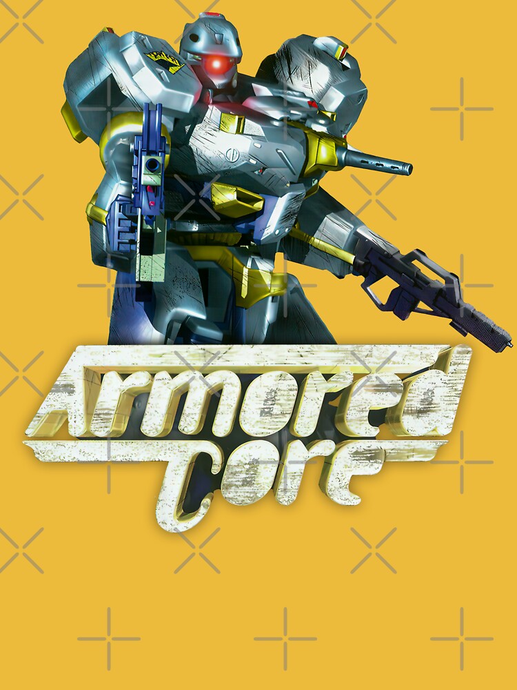 Armored Core 1 - Ps1 - Cover  Sticker for Sale by Mecha-Art