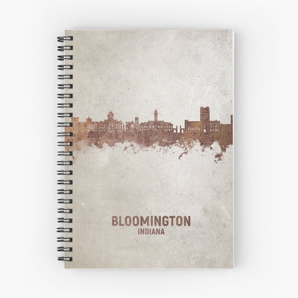 Item preview, Bloomington Indiana Skyline designed and sold by ArtPrints.